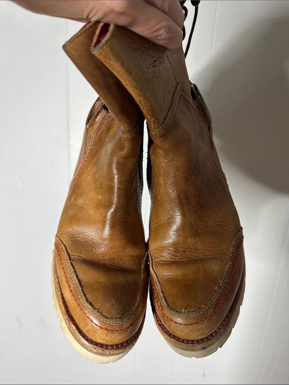 Bed Stu Rustic Donna Bootie Tan Tremolo Size 8.5 - Picture 6 of 9
